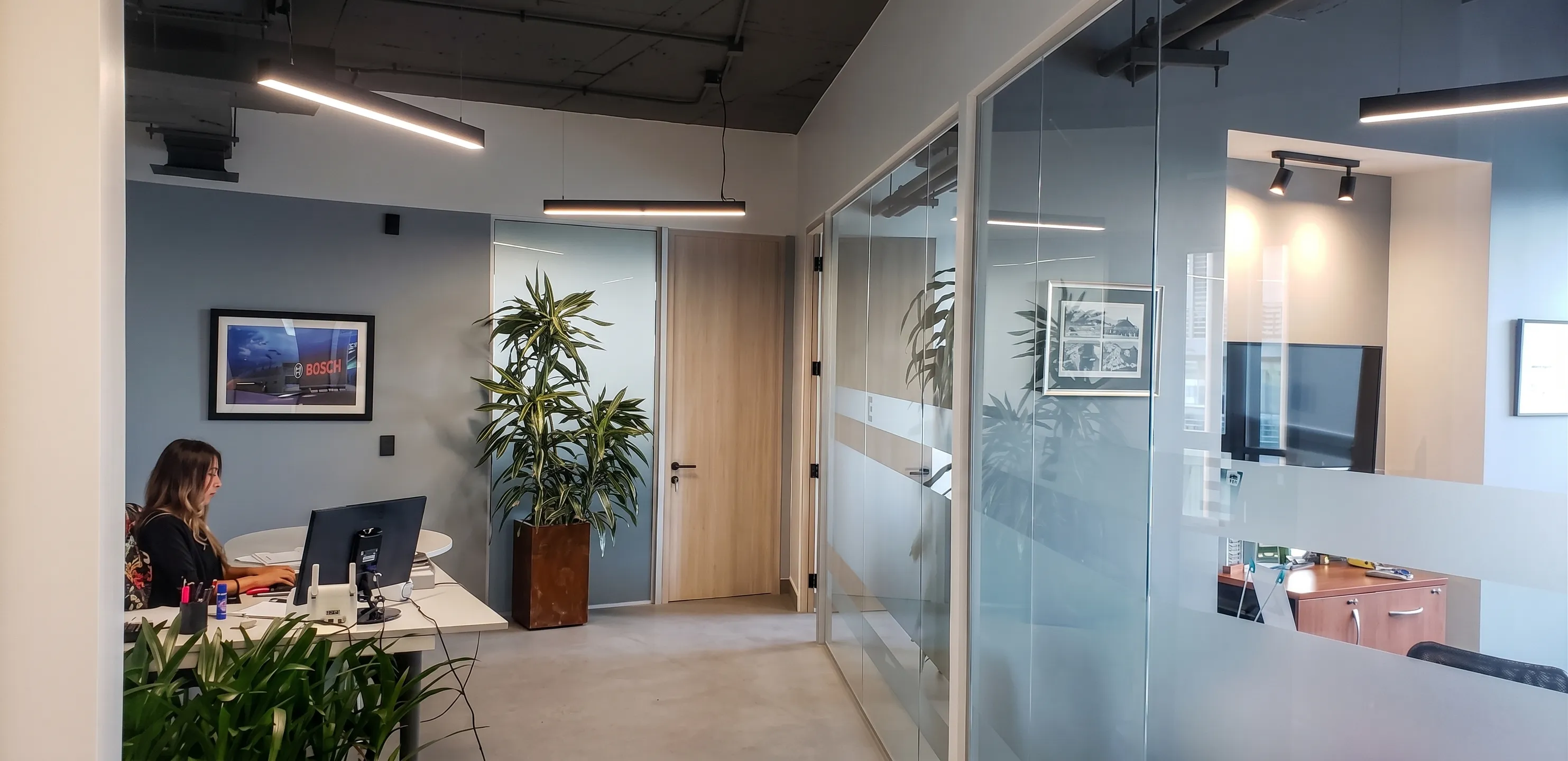 Espacio de oficinas contemporáneo